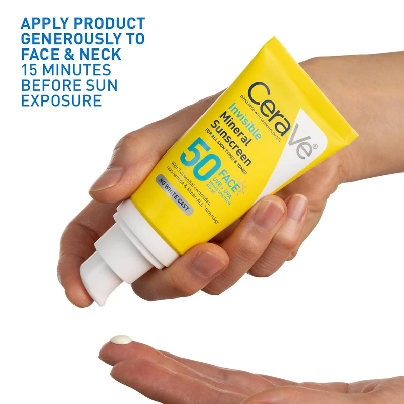 CeraVe Invisible Mineral Sunscreen | Buy in UAE - Image 2