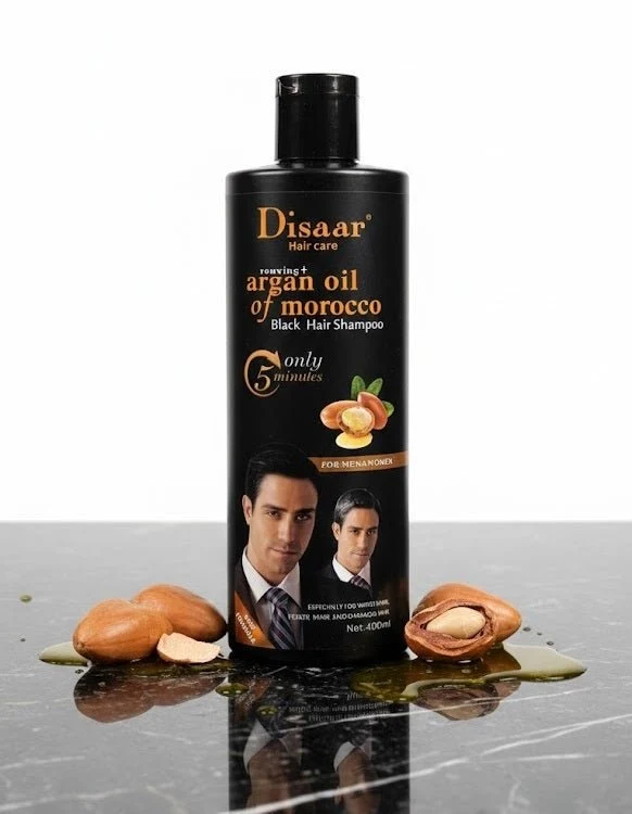 Disaar Argan Oil of Morocco Black Hair Shampoo | UAE