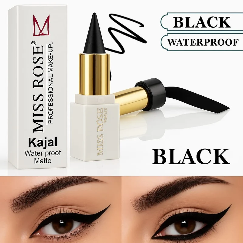 Miss Rose White Waterproof Kajal | Buy Online UAE - Image 2