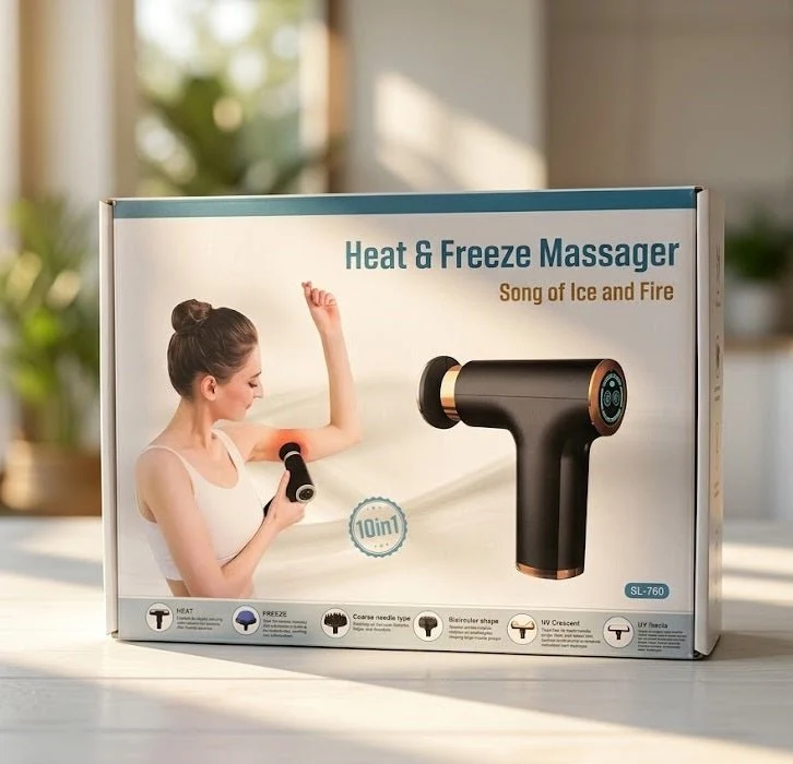 Muscle Massage Gun FH-820 with 4 Heads | UAE